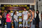 John Abraham and Varun Dhawan at gold gym in Mumbai on 9th July 2016